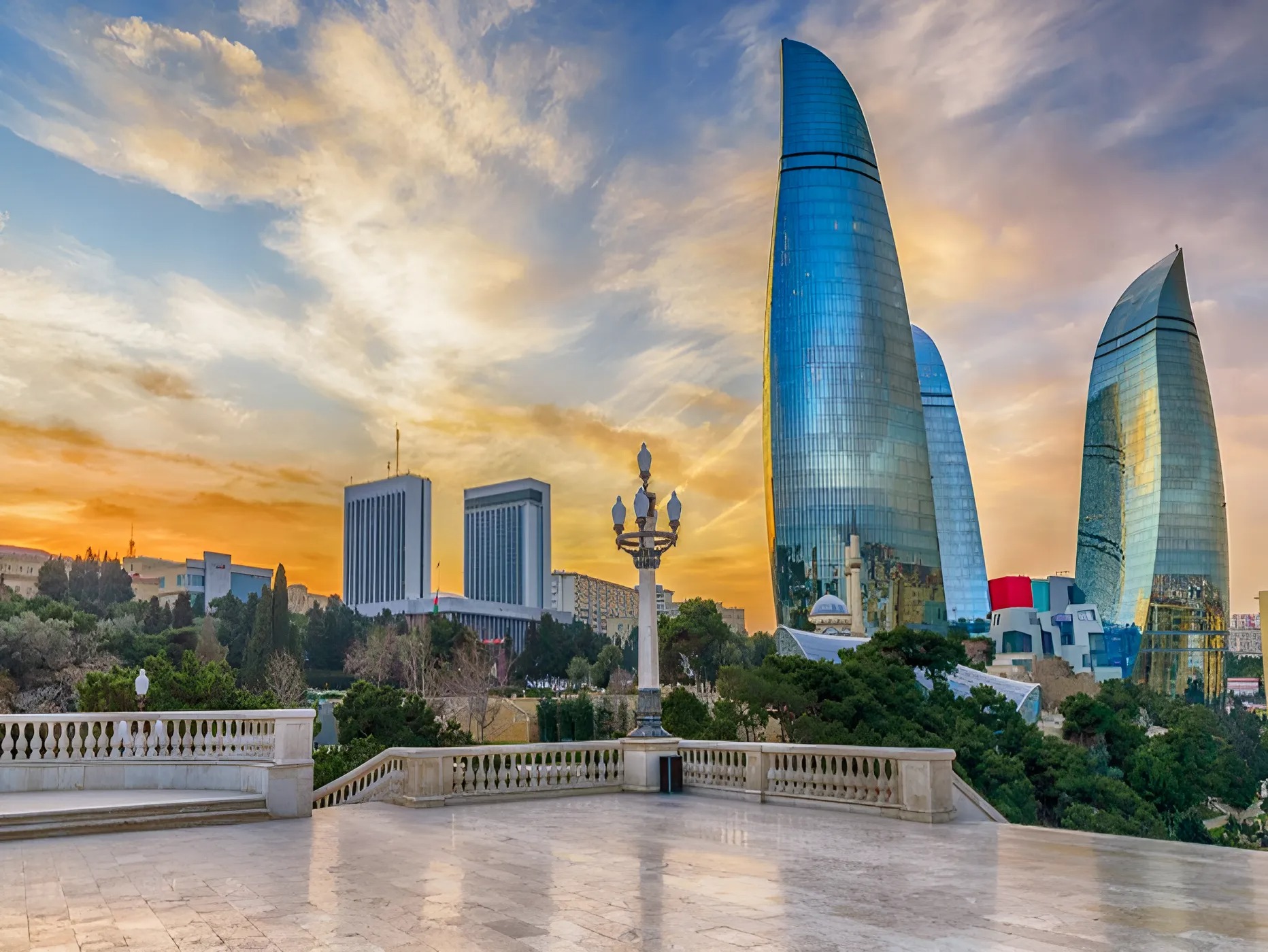 visit in Baku Azerbaijan